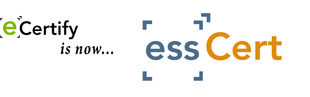 eCertify is now essCert